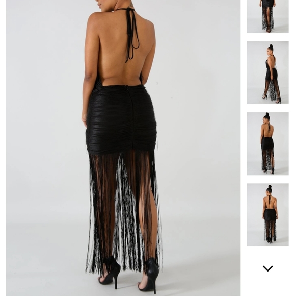 Fashion Nova Dresses & Skirts - Luxe fringe dress